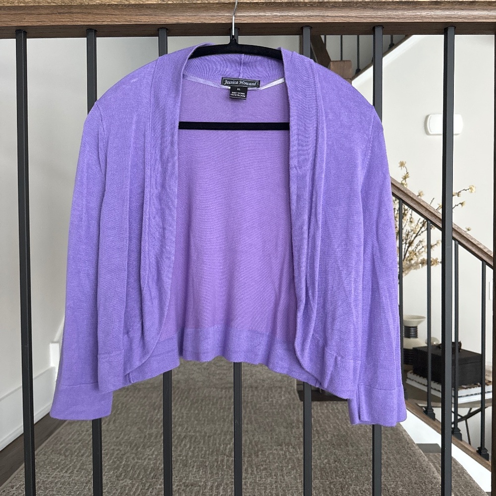 Women’s purple sweater